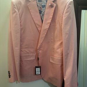 Elegant Pink Blazer for Men